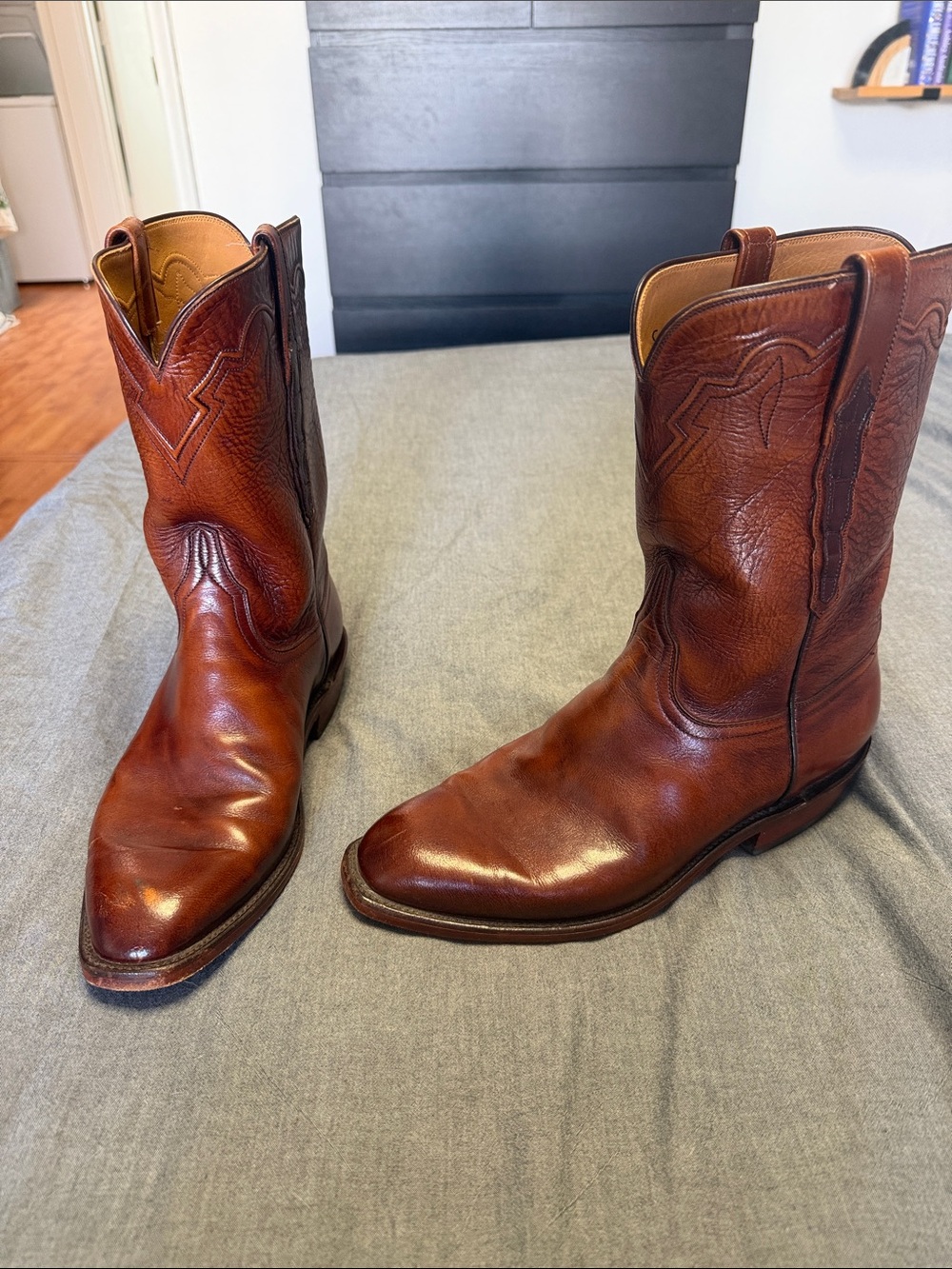 Lucchese Tanner Cowboy Boots